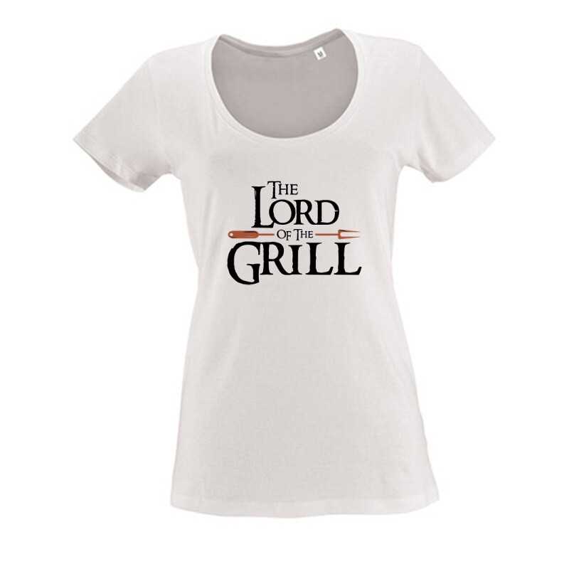 Lord of the grill Női O Nyakú Póló