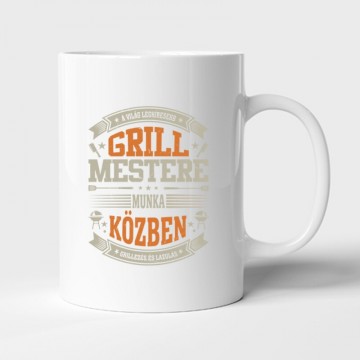 Grill Mester Munka közben...
