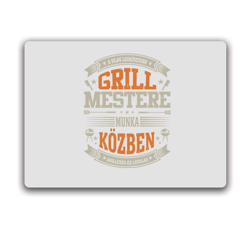 Grill Mester Munka közben Egérpad
