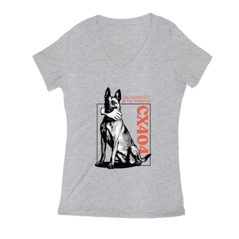 Fallout- CX404 Női V Kivágott póló