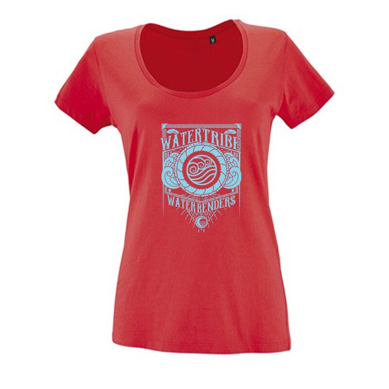 Avatar - Water Tribe Logo Női O Nyakú Póló