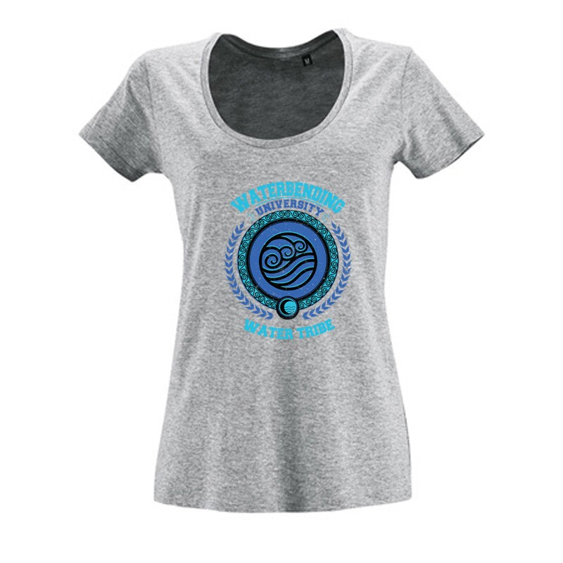 Waterbending University Női O Nyakú Póló