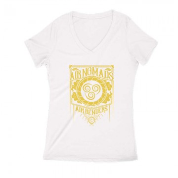 Airbenders Női V Kivágott póló