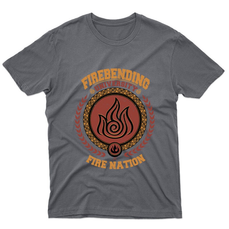Firebending University Unisex Póló