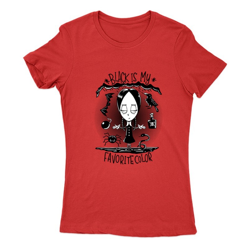 Black is my favorite color Női Póló