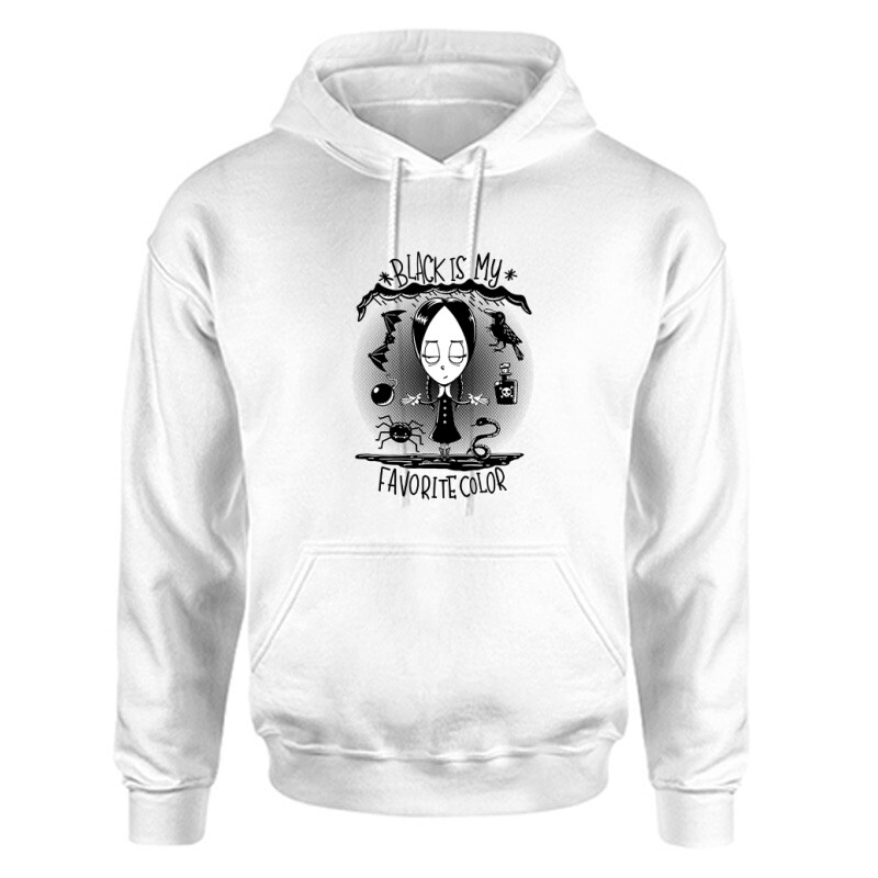 Black is my favorite color Unisex Kapucnis Pulcsi