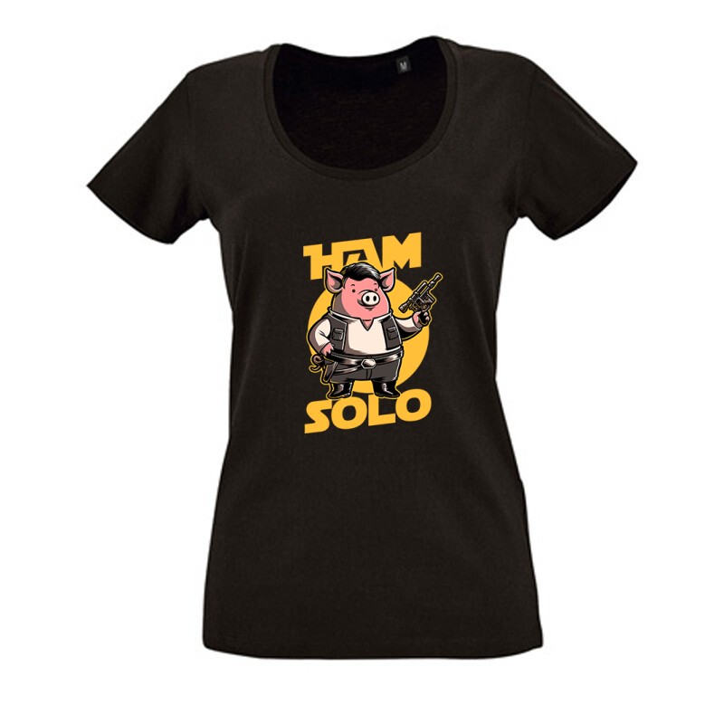 Ham Solo Női O Nyakú Póló