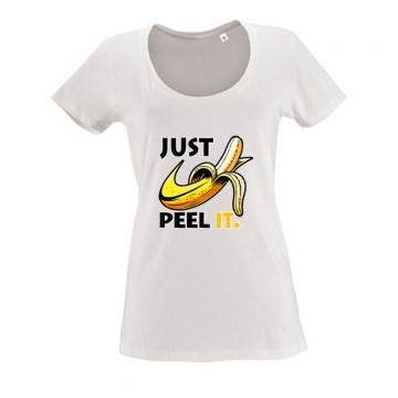 Just Peel It Női O Nyakú Póló