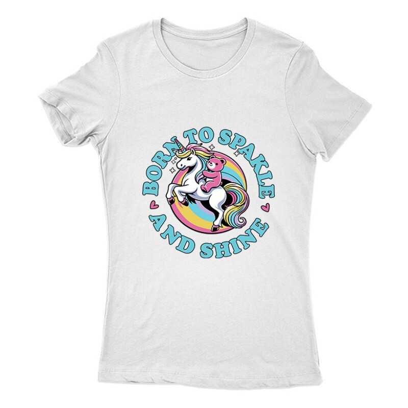 Born to Sparkle and Shine Női Póló