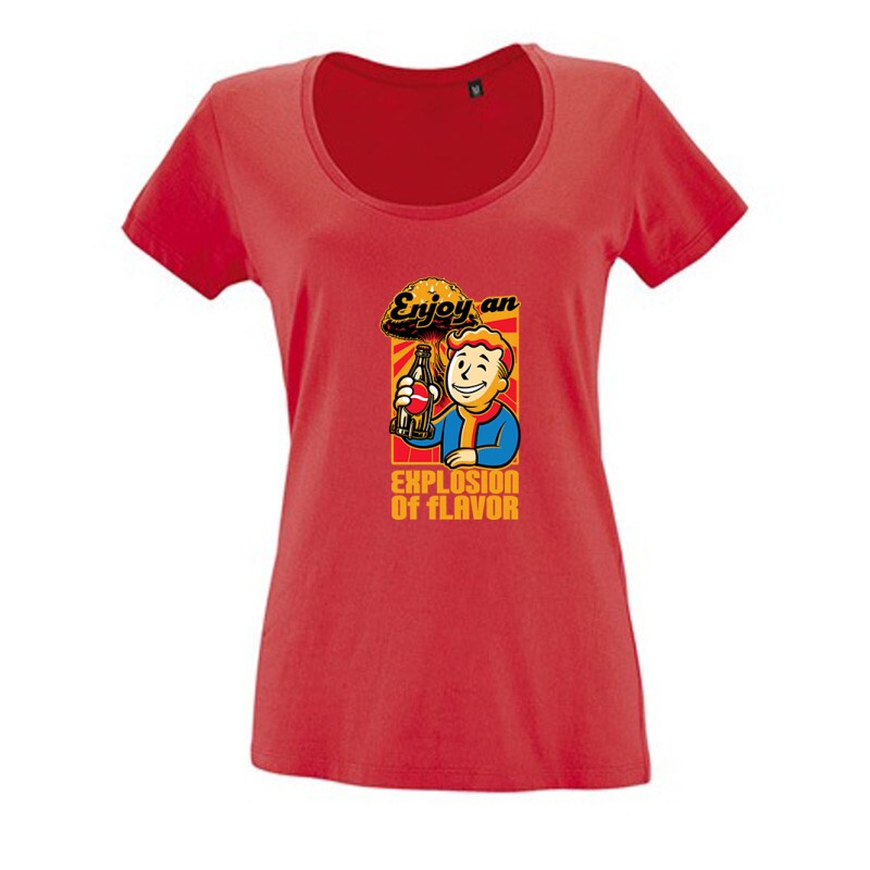 Fallout - Enjoy Női O Nyakú Póló