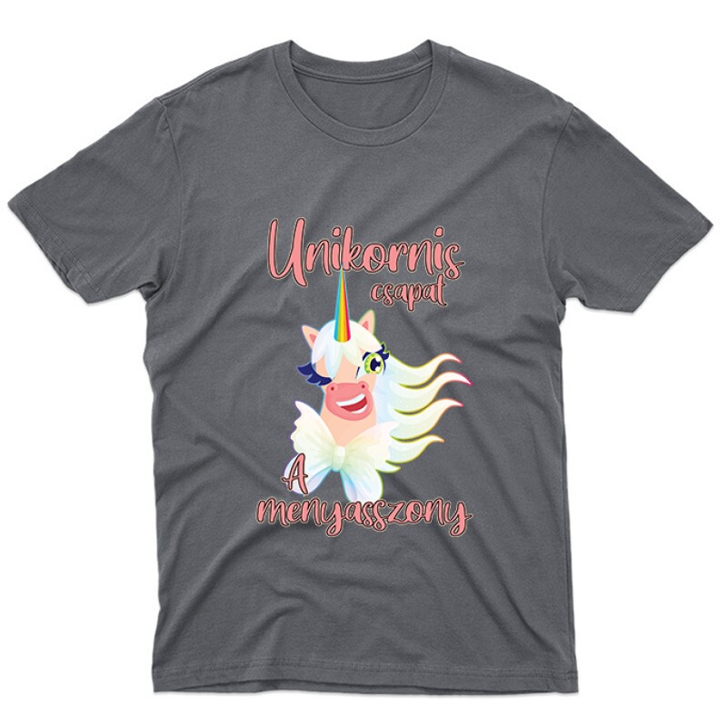Unicorn - Menyasszony Unisex Póló