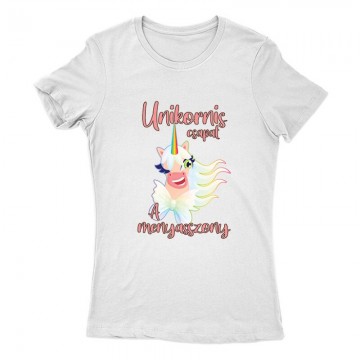 Unicorn - Menyasszony Női Póló