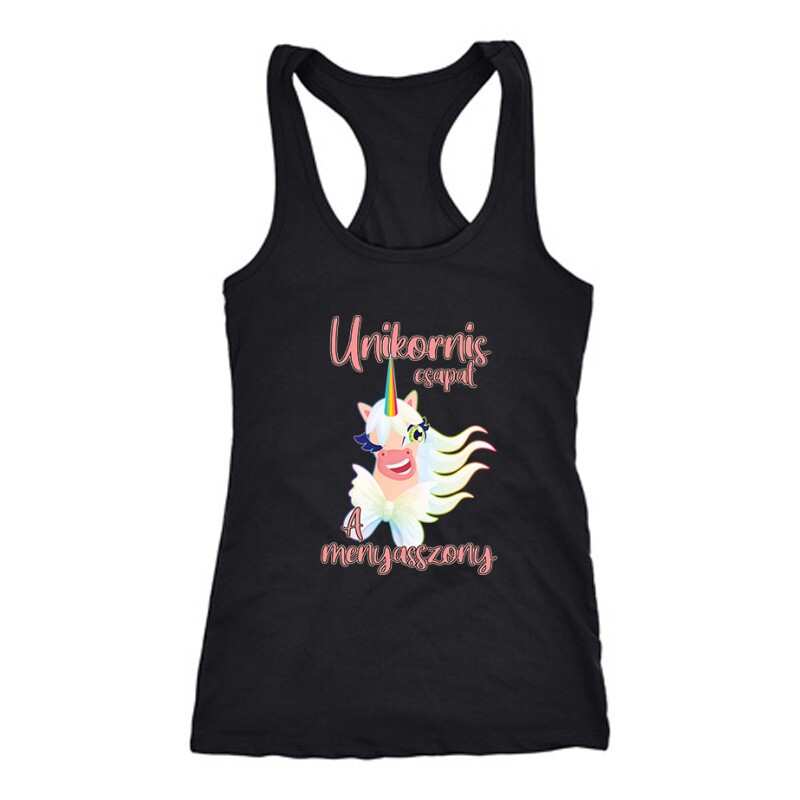Unicorn - Menyasszony Női Trikó