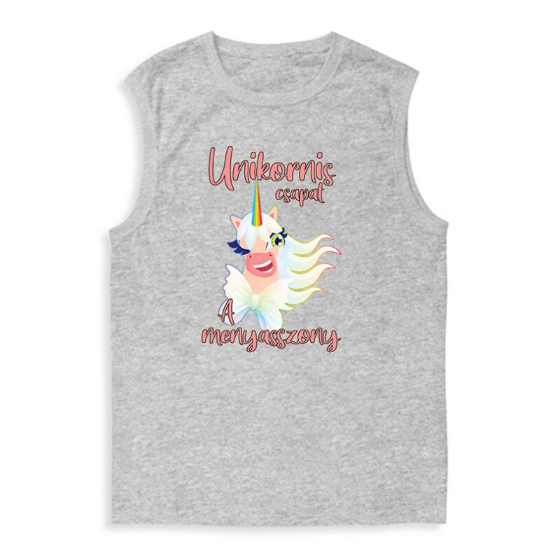 Unicorn - Menyasszony Férfi Trikó