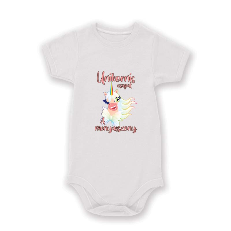 Unicorn - Menyasszony Baby Body