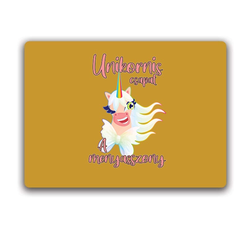Unicorn - Menyasszony Egérpad