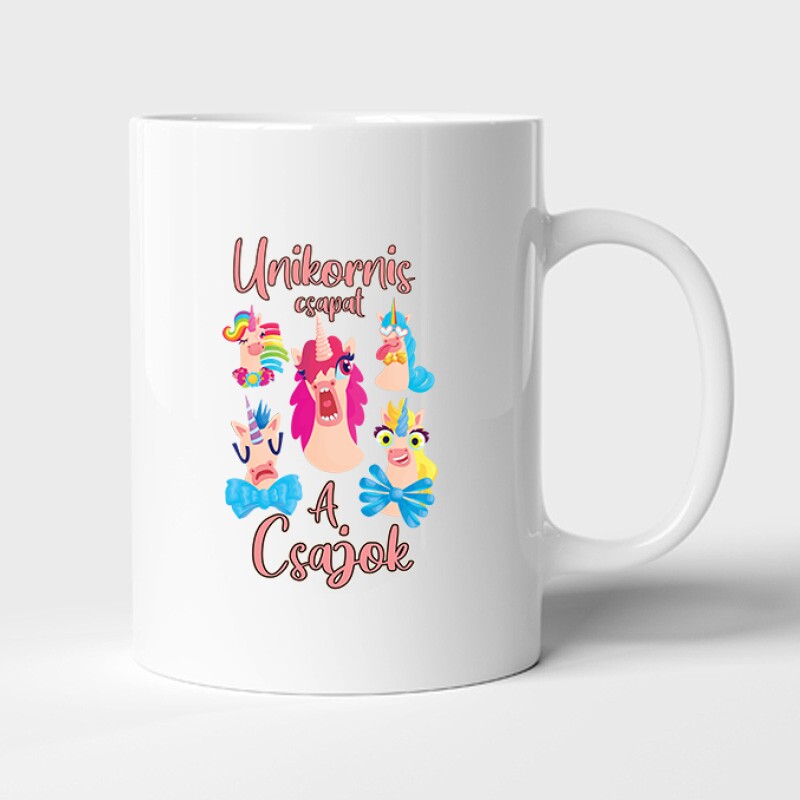 Unicorn - A csapat Bögre