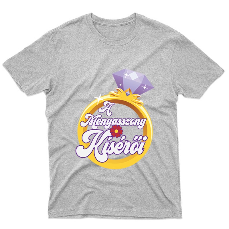 Ring - Menyasszony kísérői Unisex Póló