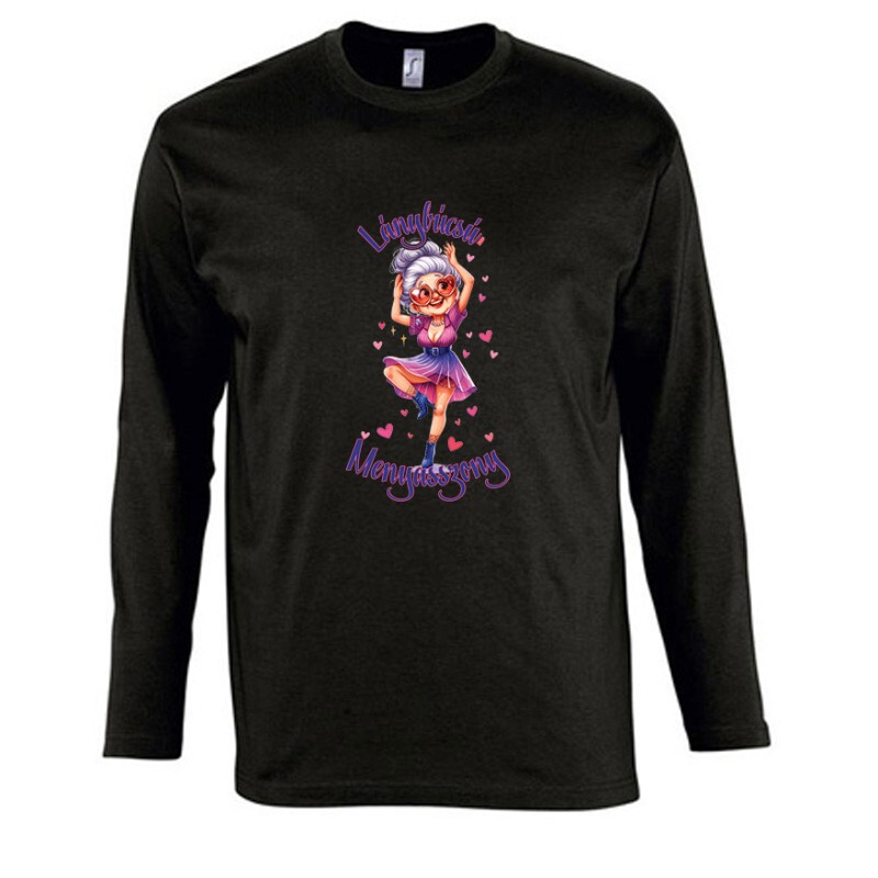 Lánybúcsú - Menyasszony Hosszú Ujjú Póló