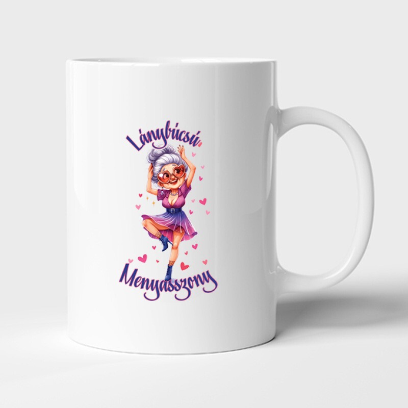 Lánybúcsú - Menyasszony Bögre