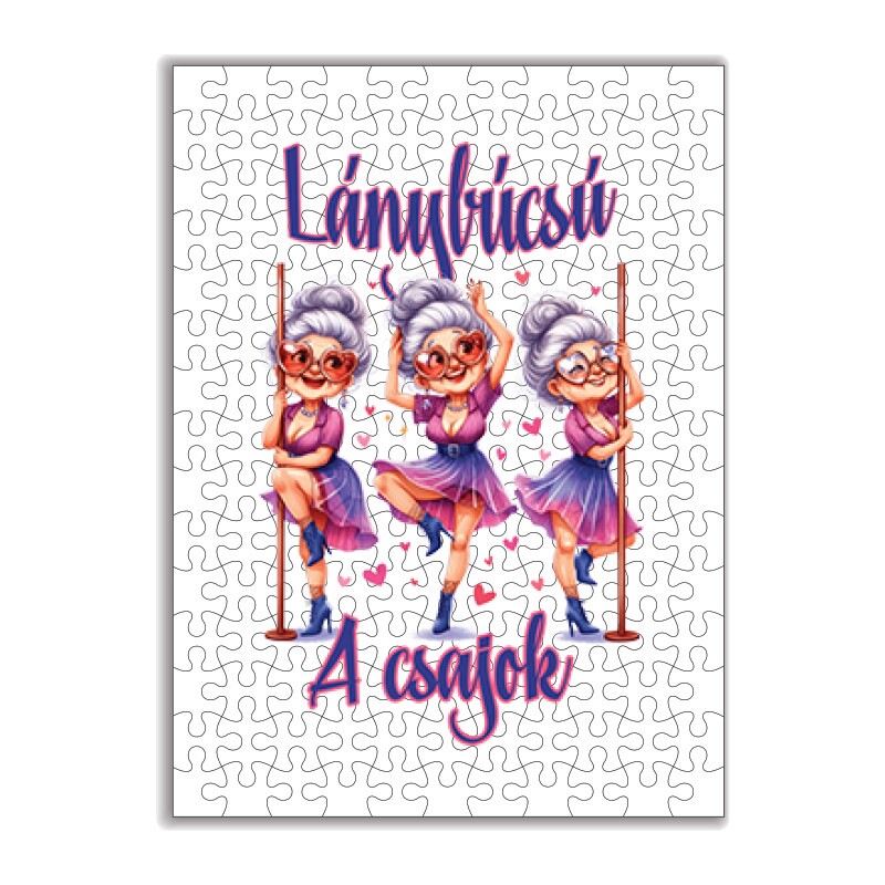 Lánybúcsú - A csajok Puzzle