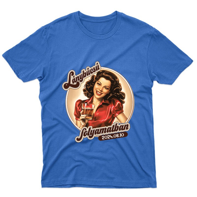 Pinup Lánybúcsú Unisex Póló