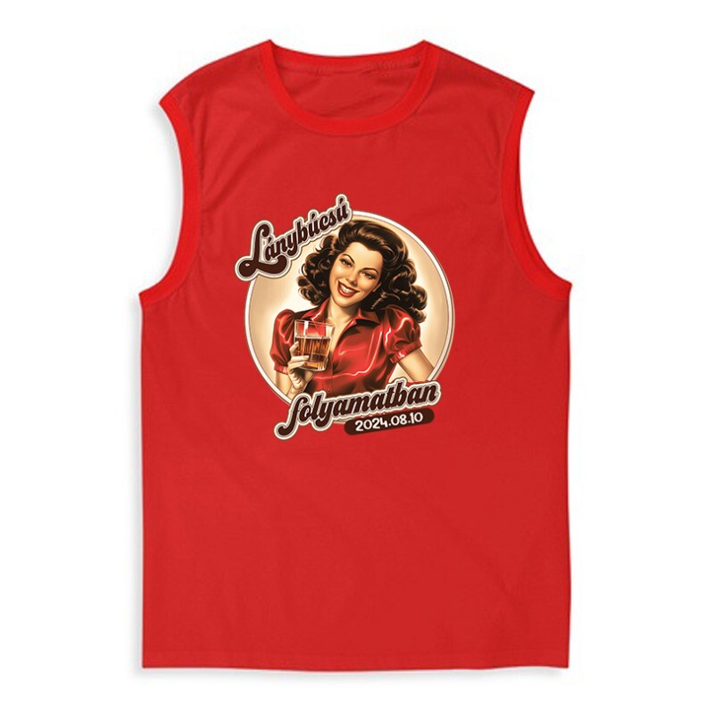 Pinup Lánybúcsú Férfi Trikó