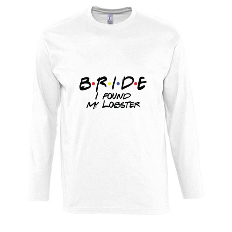 Jóbarátok - Lánybúcsú menyasszony Hosszú Ujjú Póló