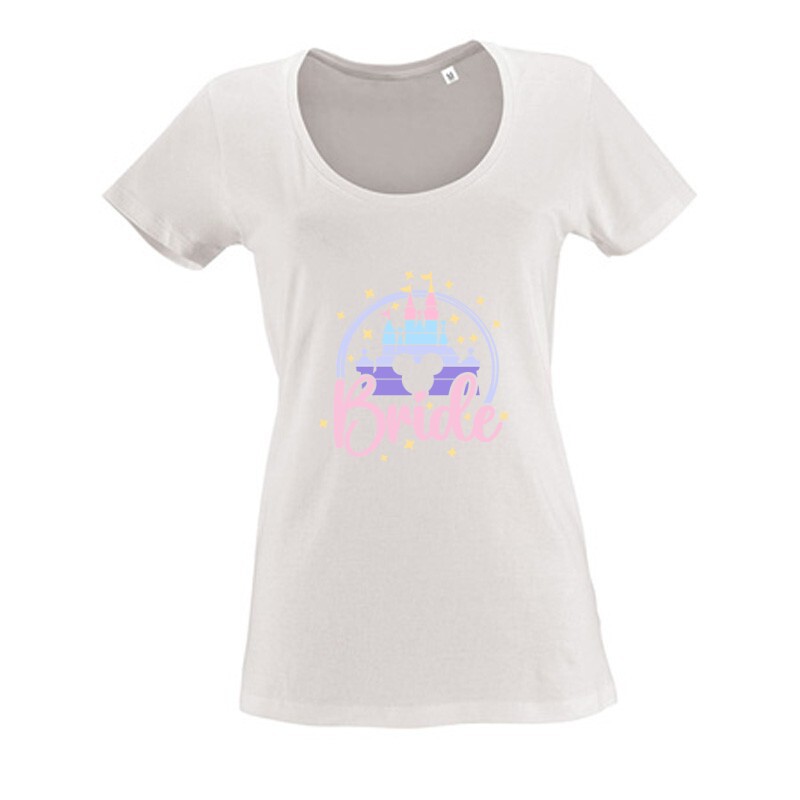 Bright - Hercegnős Női O Nyakú Póló