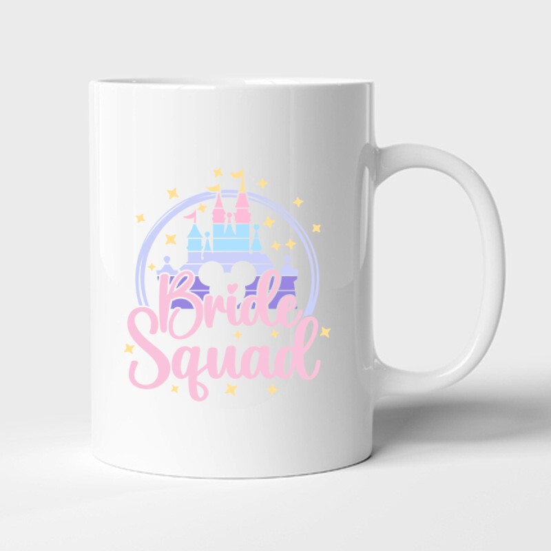 The Squad - hercegnős Bögre