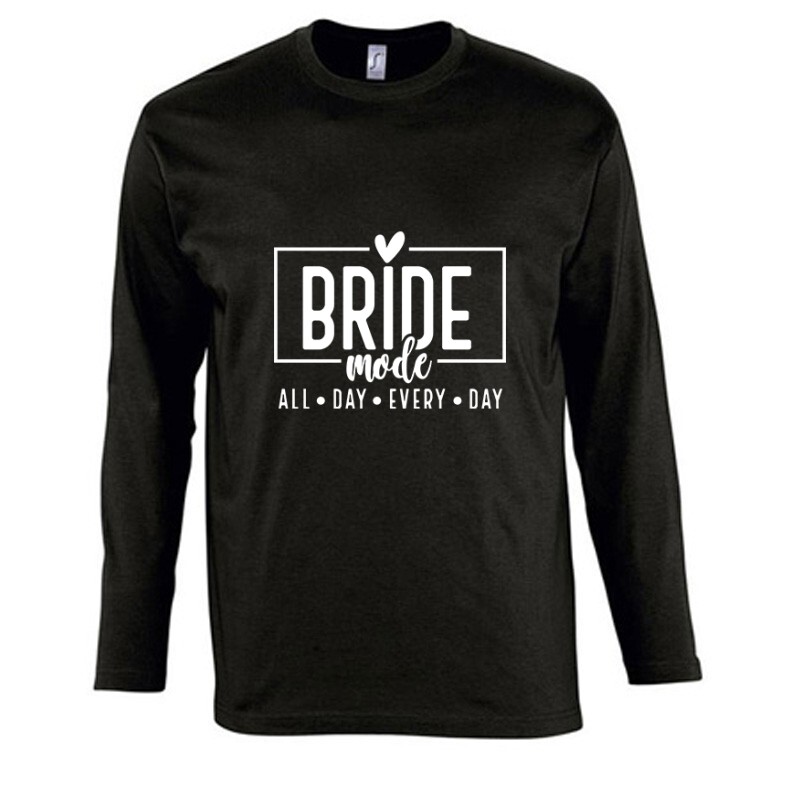 Bride Mode Hosszú Ujjú Póló