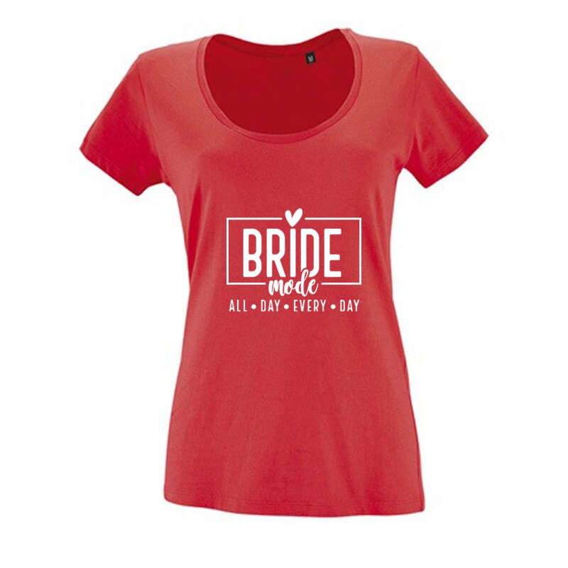 Bride Mode Női O Nyakú Póló