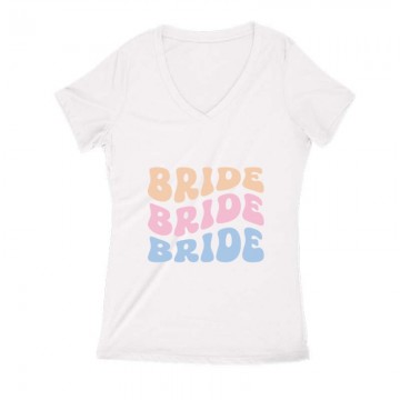 Bride Color Női V Kivágott...