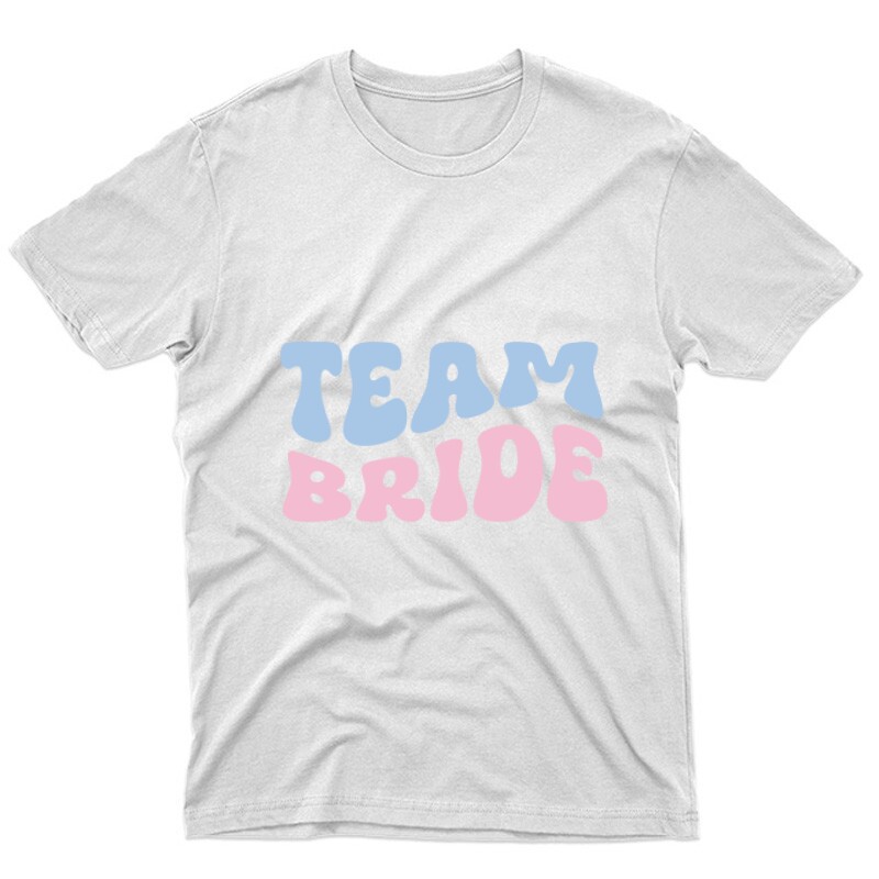 Bride Team Color Unisex Póló