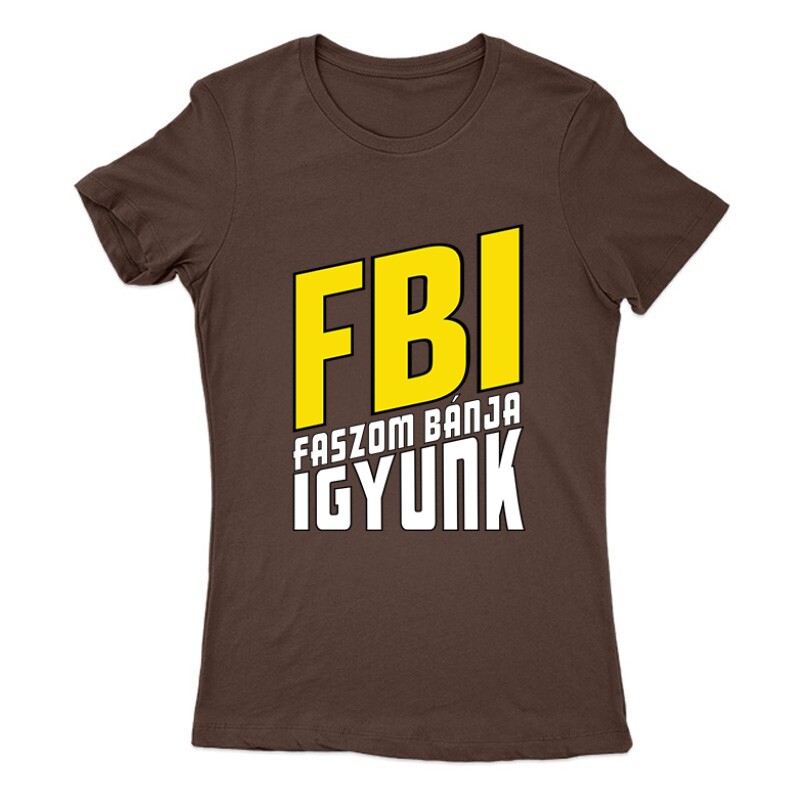 FBI Női Póló
