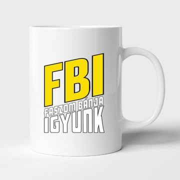 FBI Bögre