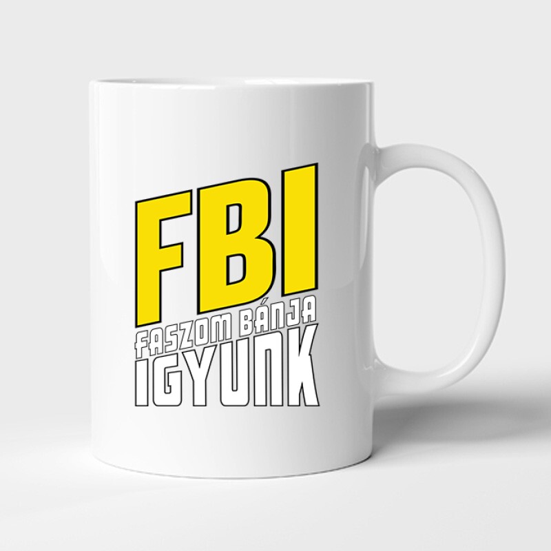 FBI Bögre