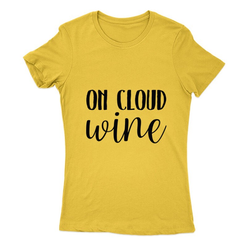 On Cloud Wine Női Póló