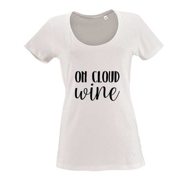 On Cloud Wine Női O Nyakú Póló