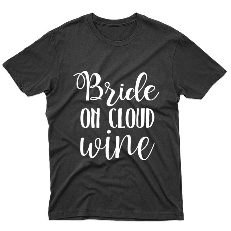 Bride on Cloud Wine Unisex Póló