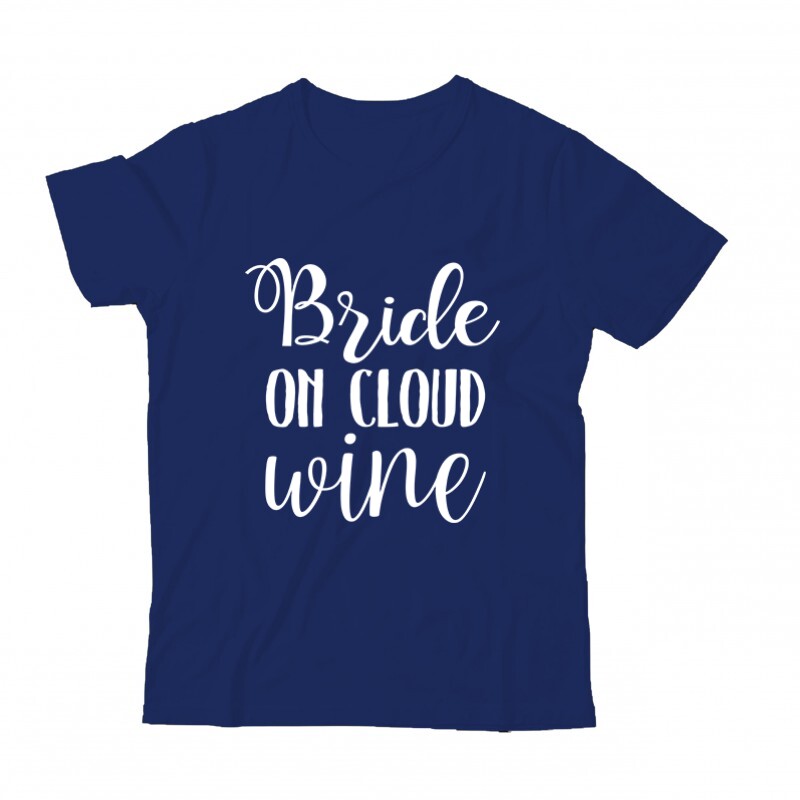 Bride on Cloud Wine Gyermek Póló