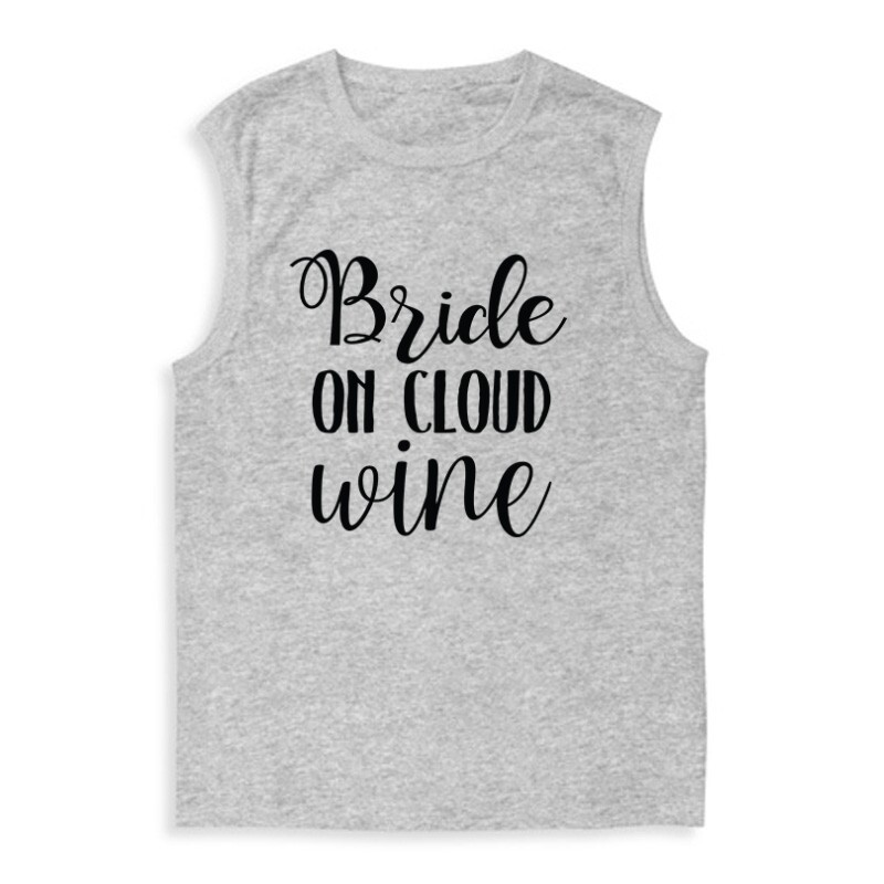 Bride on Cloud Wine Férfi Trikó