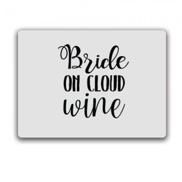 Bride on Cloud Wine Egérpad