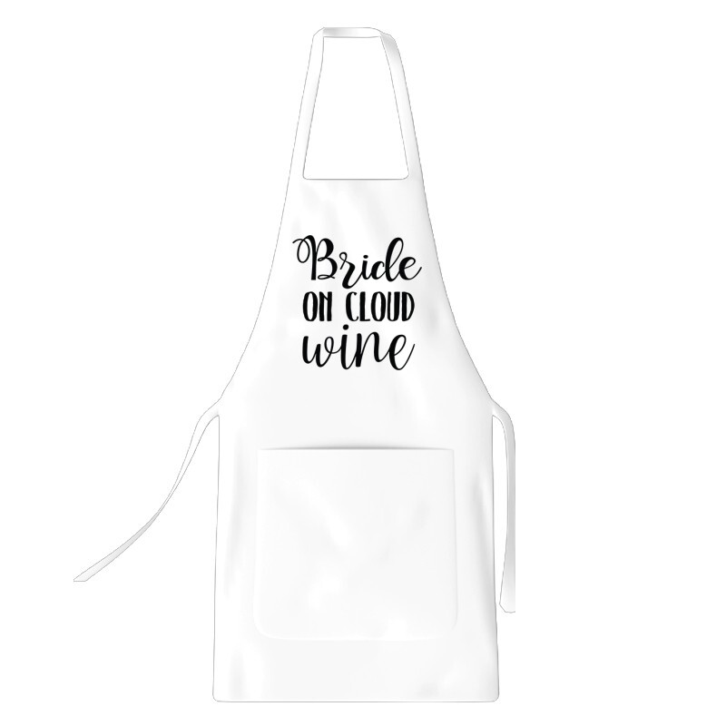 Bride on Cloud Wine Kötény