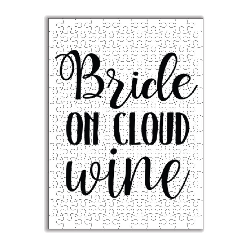 Bride on Cloud Wine Puzzle