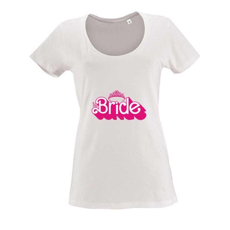 Barbie Bride Női O Nyakú Póló