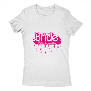 Barbie Bride csapat Női Póló