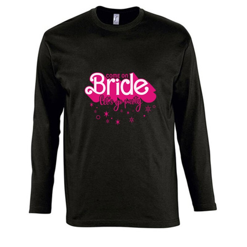 Barbie Bride csapat Hosszú Ujjú Póló