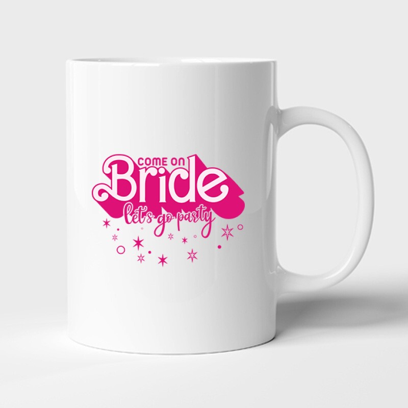 Barbie Bride csapat Bögre