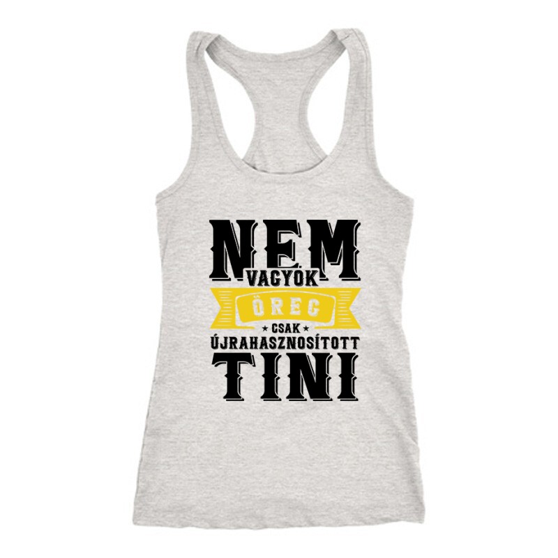 Újrahasznosított Tini Női Trikó